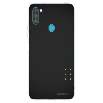 Picasee Samsung Galaxy M11 Hülle - Transparentes Silikon - Pulse