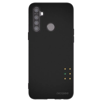 Picasee Realme 5 Hülle - Schwarzes Silikon - Pulse