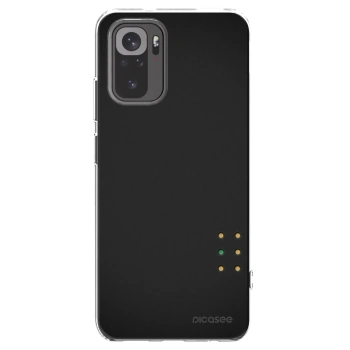 Picasee Xiaomi Redmi Note 10 Hülle - Transparentes Silikon - Pulse
