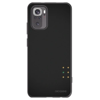 Picasee Xiaomi Redmi Note 10 Hülle - Schwarzes Silikon - Pulse