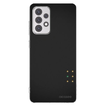 Picasee Samsung Galaxy A52 5G A525F Hülle - Transparentes Silikon - Pulse