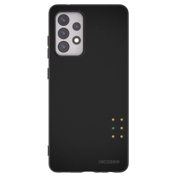 Picasee Samsung Galaxy A52 5G A525F Hülle - Schwarzes Silikon - Pulse