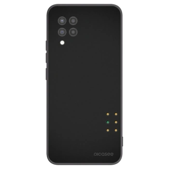 Picasee Samsung Galaxy A42 A426B Hülle - Schwarzes Silikon - Pulse