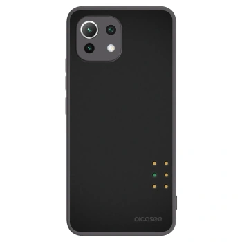Picasee Xiaomi Mi 11 Lite Hülle - Schwarzes Silikon - Pulse