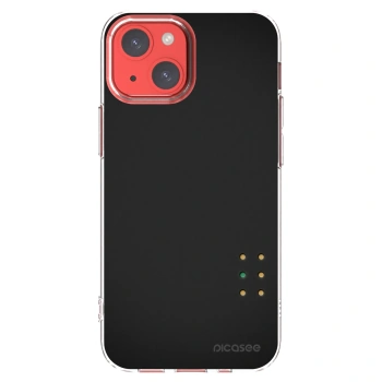Picasee Apple iPhone 13 mini Hülle - Transparentes Silikon - Pulse