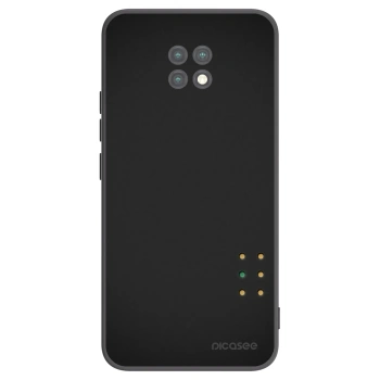 Picasee Xiaomi Redmi Note 9T Hülle - Schwarzes Silikon - Pulse