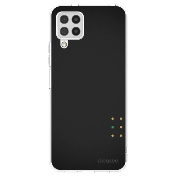 Picasee Samsung Galaxy A22 A225F 4G Hülle - Transparentes Silikon - Pulse