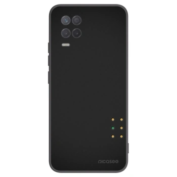 Picasee Realme 8 5G Hülle - Schwarzes Silikon - Pulse