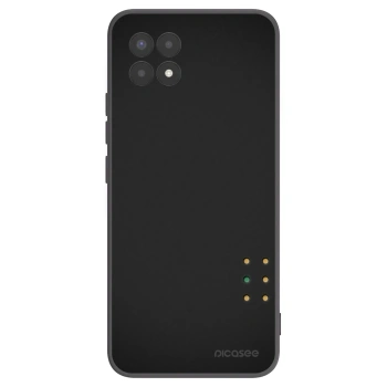 Picasee Realme 8i Hülle - Schwarzes Silikon - Pulse