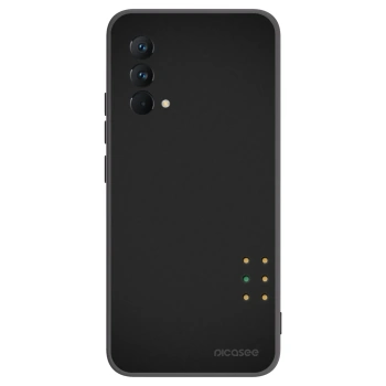 Picasee Realme GT Master Edition 5G Hülle - Schwarzes Silikon - Pulse