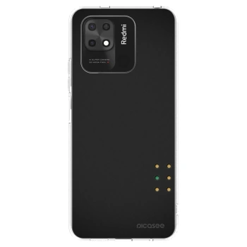 Picasee Xiaomi Redmi 10C Hülle - Transparentes Silikon - Pulse
