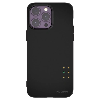 Picasee Apple iPhone 14 Pro Max Hülle - Schwarzes Silikon - Pulse