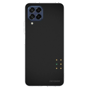 Picasee Samsung Galaxy M53 5G Hülle - Transparentes Silikon - Pulse