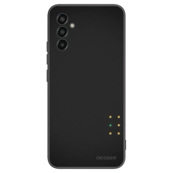 Picasee Samsung Galaxy M13 M135F Hülle - Schwarzes Silikon - Pulse