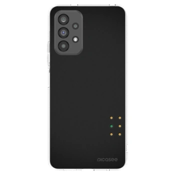 Picasee Samsung Galaxy A73 5G Hülle - Transparentes Silikon - Pulse