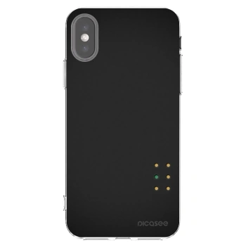 Picasee Apple iPhone X/XS Hülle - Transparentes Silikon - Pulse