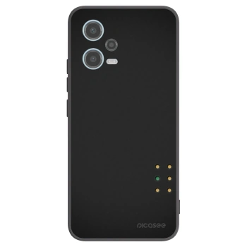 Picasee Xiaomi Redmi Note 12 5G Hülle - Schwarzes Silikon - Pulse