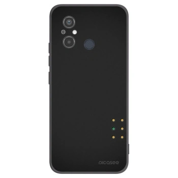 Picasee Xiaomi Redmi 12C Hülle - Schwarzes Silikon - Pulse