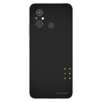 Picasee Xiaomi Redmi 12C Hülle - Transparentes Silikon - Pulse