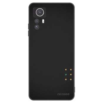 Picasee Xiaomi Redmi Note 12S Hülle - Schwarzes Silikon - Pulse