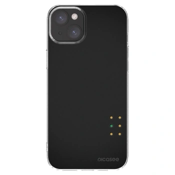 Picasee Apple iPhone 15 Plus Hülle - Transparentes Silikon - Pulse