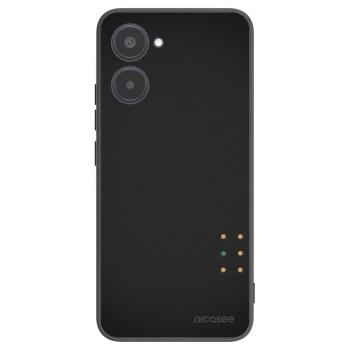 Picasee Realme 10 4G Hülle - Schwarzes Silikon - Pulse