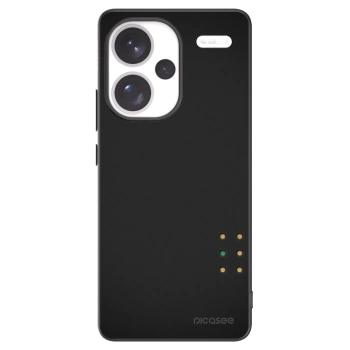 Picasee Xiaomi Redmi Note 13 Pro+ 5G Hülle - Schwarzes Silikon - Pulse