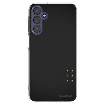 Picasee Samsung Galaxy A15 A155F 4G Hülle - Transparentes Silikon - Pulse
