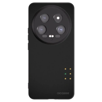 Picasee Xiaomi 14 Ultra Hülle - Schwarzes Silikon - Pulse