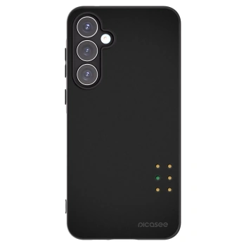 Picasee Samsung Galaxy A55 5G A556B Hülle - Schwarzes Silikon - Pulse
