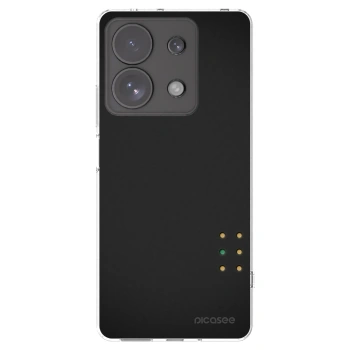 Picasee Xiaomi Redmi Note 13 Pro 4G Hülle - Transparentes Silikon - Pulse
