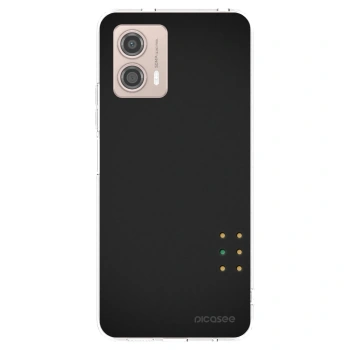 Picasee Motorola Moto G53 5G Hülle - Transparentes Silikon - Pulse