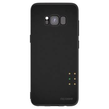 Picasee Samsung Galaxy S8 G950F Hülle - Schwarzes Silikon - Pulse