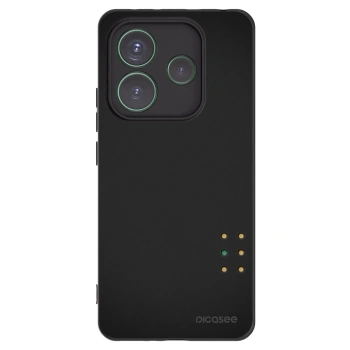 Picasee Xiaomi Redmi Note 14 5G Hülle - Schwarzes Silikon - Pulse