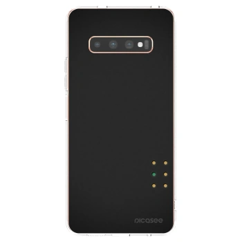 Picasee Samsung Galaxy S10 Plus G975 Hülle - Transparentes Silikon - Pulse