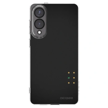 Picasee Samsung Galaxy S25 Edge 5G Hülle - Transparentes Silikon - Pulse