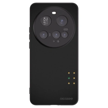 Picasee Xiaomi 15 Ultra Hülle - Schwarzes Silikon - Pulse