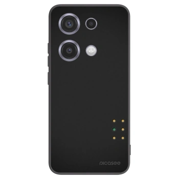 Picasee Xiaomi Redmi Note 14S Hülle - Schwarzes Silikon - Pulse