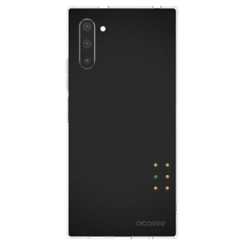 Picasee Samsung Galaxy Note 10 N970F Hülle - Transparentes Silikon - Pulse