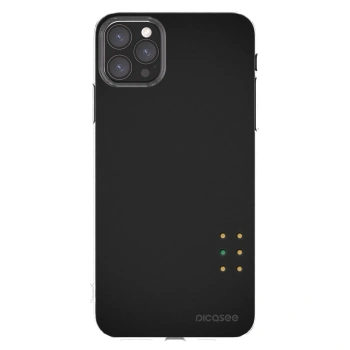Picasee Apple iPhone 11 Pro Max Hülle - Transparentes Silikon - Pulse