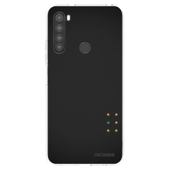 Picasee Xiaomi Redmi Note 8 Hülle - Transparentes Silikon - Pulse