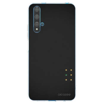 Picasee Huawei Nova 5T Hülle - Transparentes Silikon - Pulse