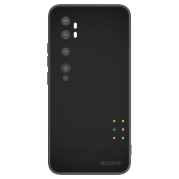Picasee Xiaomi Mi Note 10 (Pro) Hülle - Schwarzes Silikon - Pulse