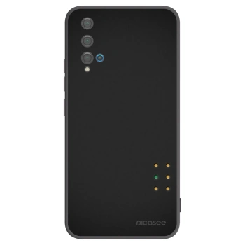 Picasee Huawei Nova 5T Hülle - Schwarzes Silikon - Pulse
