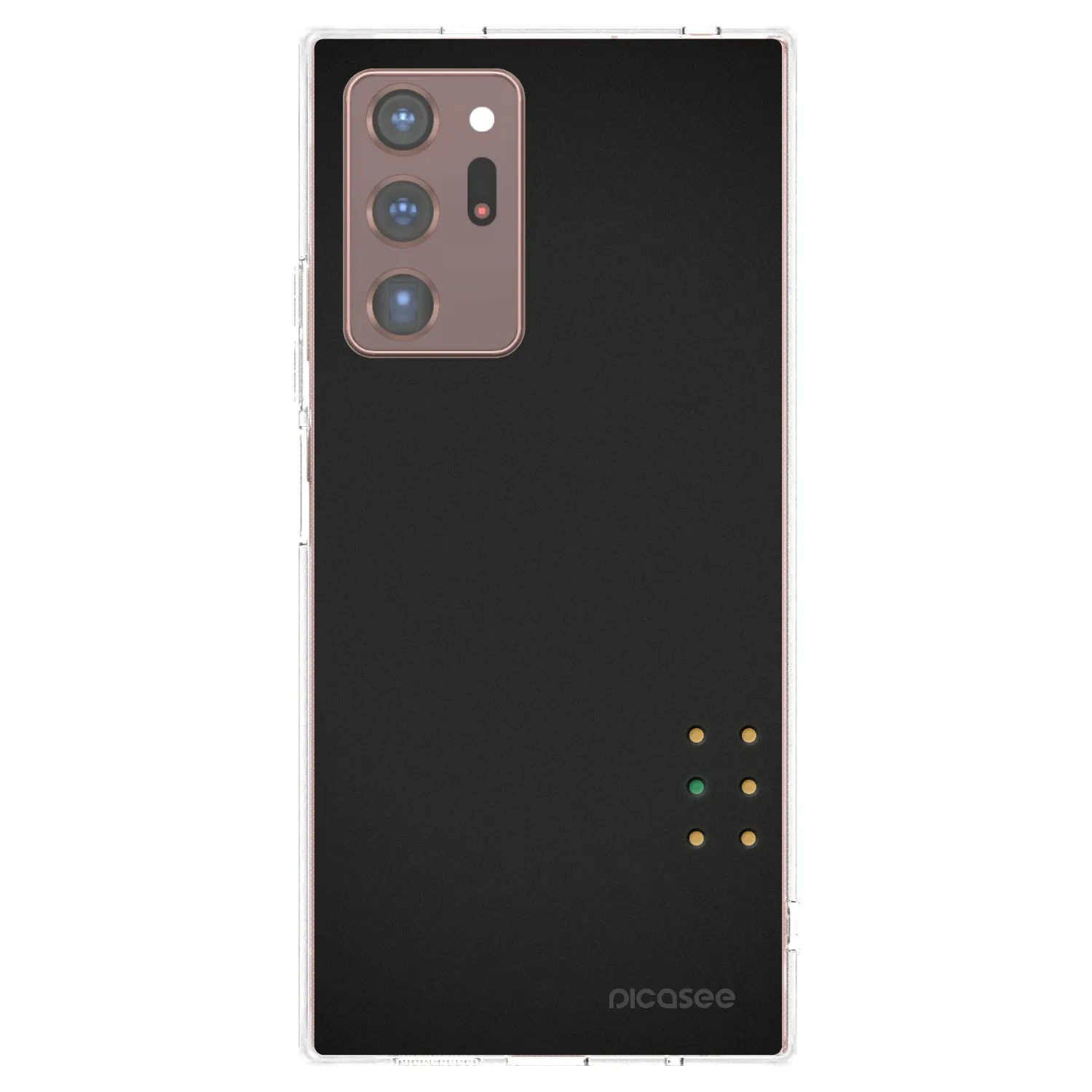 Picasee Samsung Galaxy Note 20 Ultra Hülle - Transparentes Silikon - Pulse