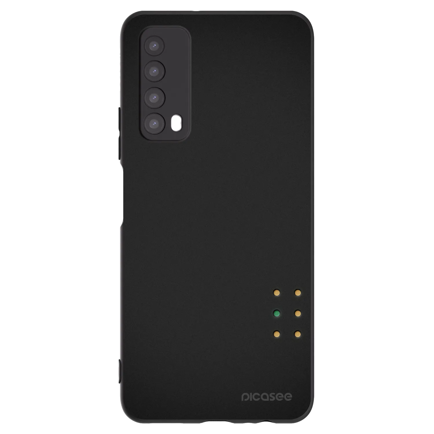 Picasee Huawei P Smart 2021 Hülle - Schwarzes Silikon - Pulse