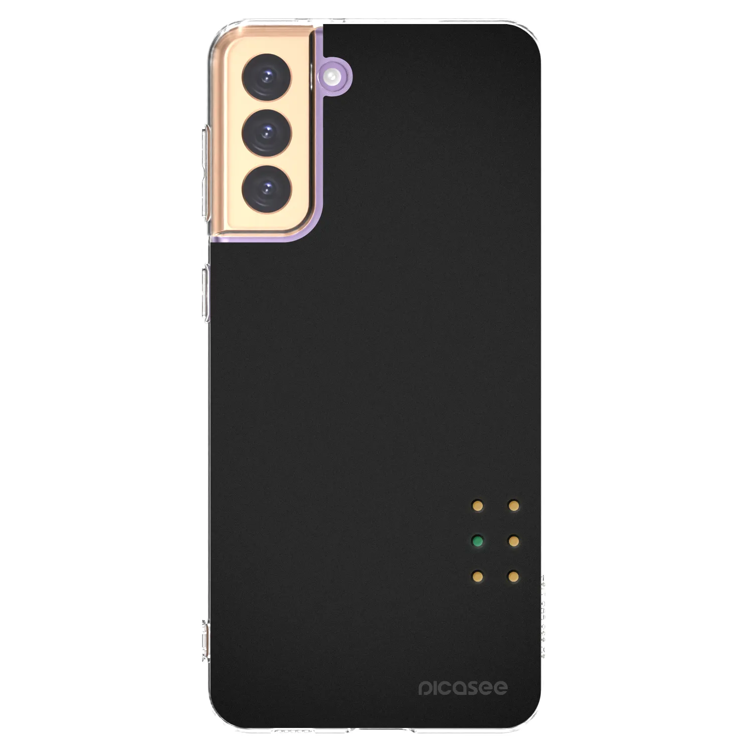 Picasee Samsung Galaxy S21+ 5G G996F Hülle - Transparentes Silikon - Pulse