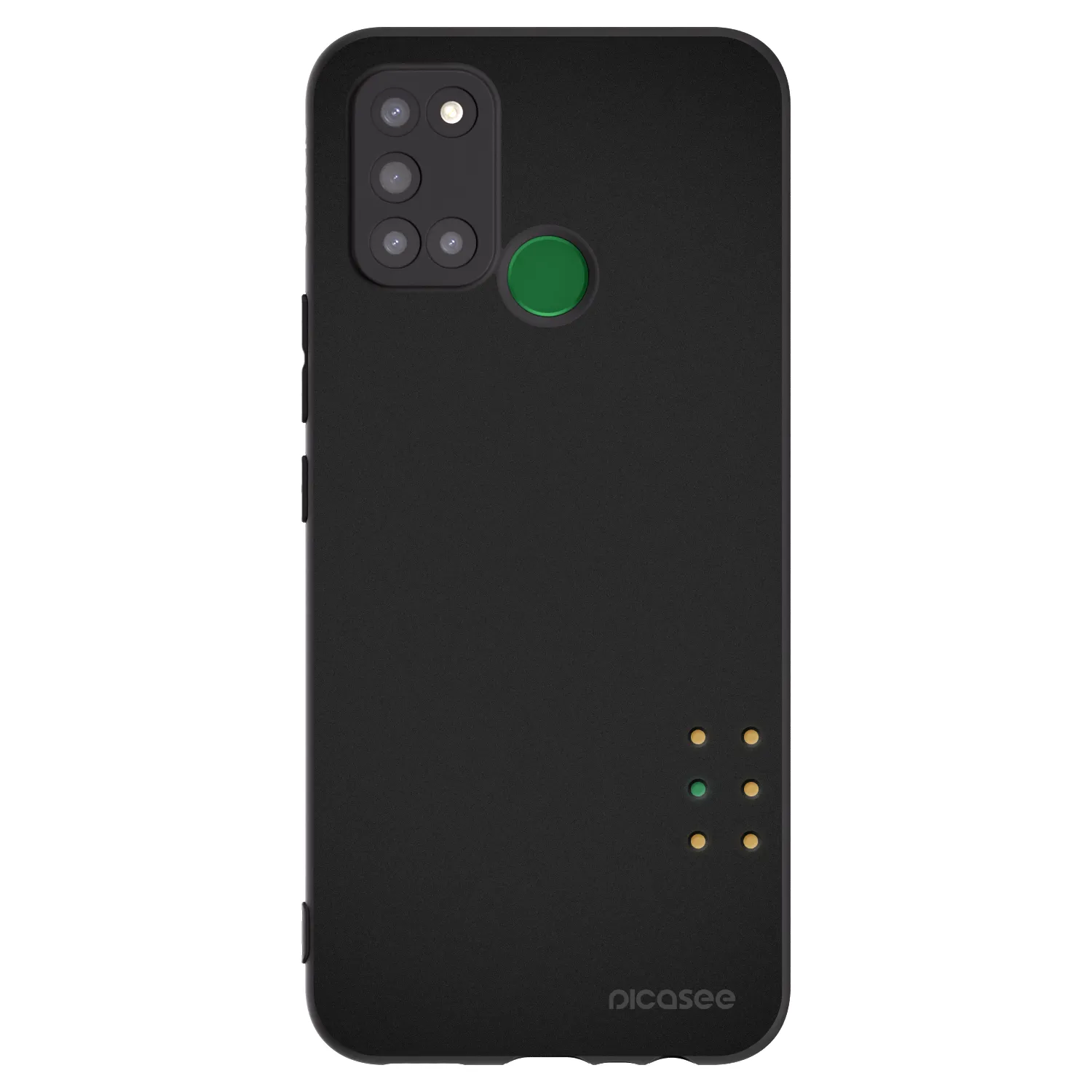 Picasee Realme 7i Hülle - Schwarzes Silikon - Pulse