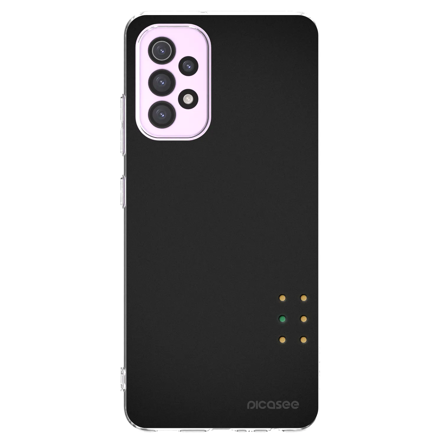 Picasee Samsung Galaxy A32 5G A326B Hülle - Transparentes Silikon - Pulse