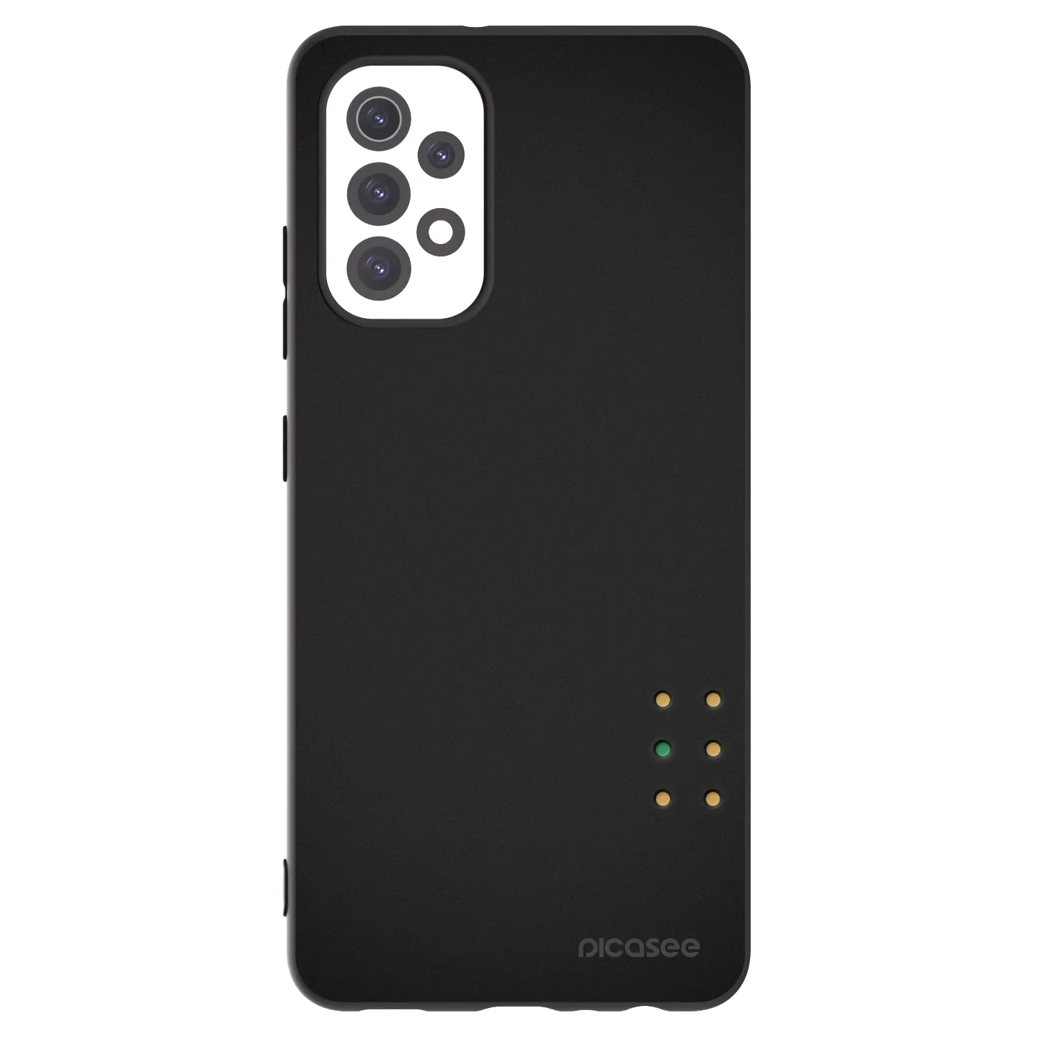 Picasee Samsung Galaxy A32 5G A326B Hülle - Schwarzes Silikon - Pulse
